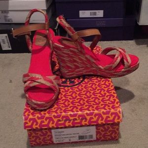 Tory Burch Camelia HGH wedge espadrille.